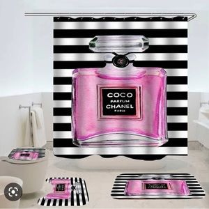 Vintage Chanel Shower Curtain
